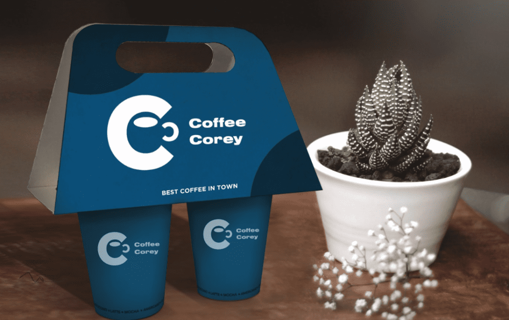 Coffee Cup Holders Bumble Print