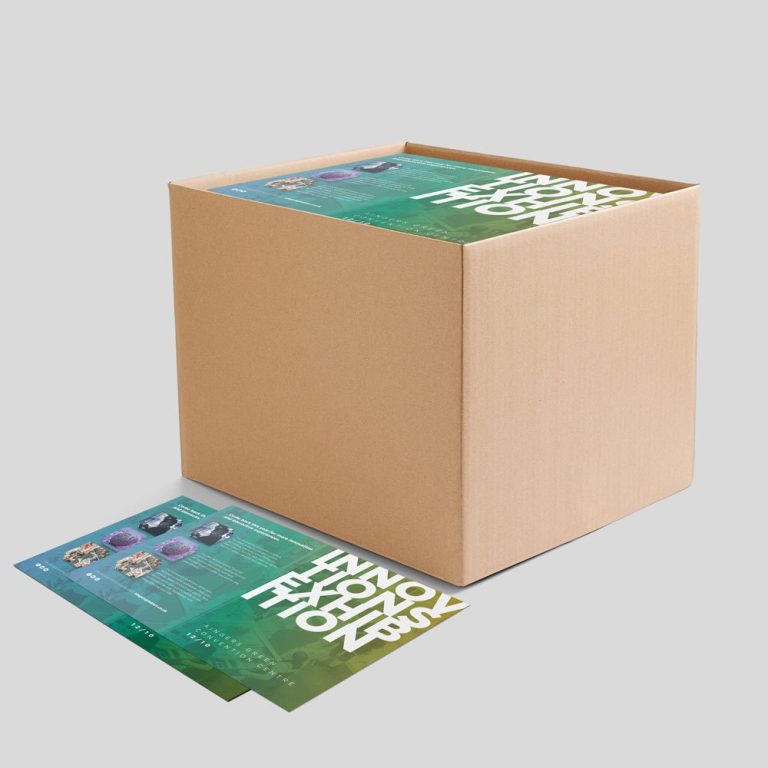 Creased Leaflets printed by Bumble Print
