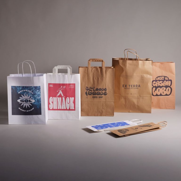 Paper Bags printed by Bumble Print