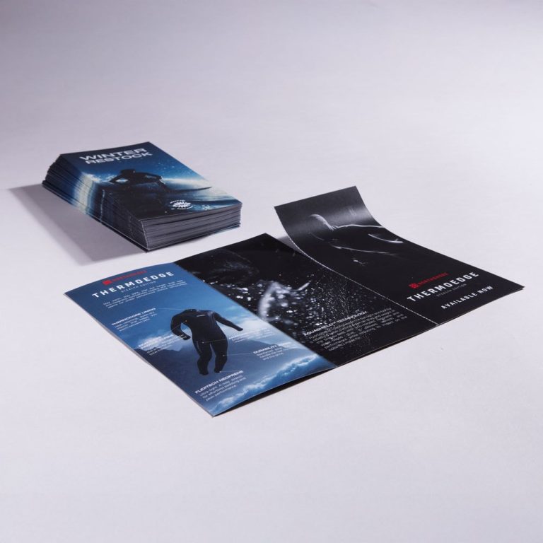 Perforated Folded Leaflets printed by Bumble Print