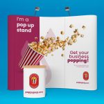 Pop Up Stands printed by Bumble Print