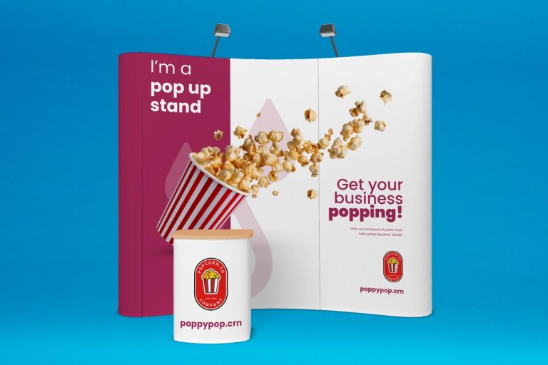 Pop Up Stands printed by Bumble Print