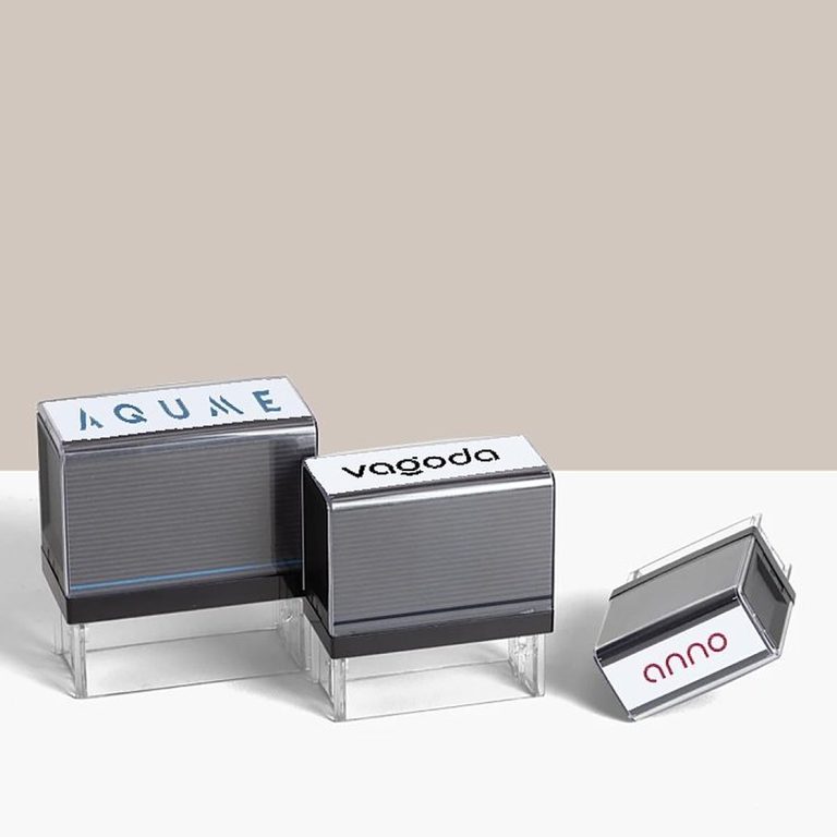 Self Ink Stamps printed by Bumble Print