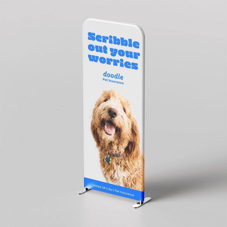 Stretch Fabric Displays printed by Bumble Print