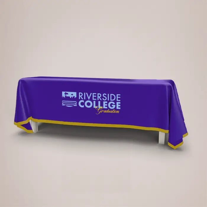 Tablecloths printed by Bumble Print