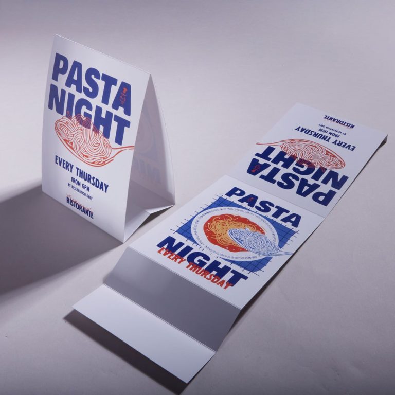 Tent Cards printed by Bumble Print