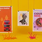 Bus stop posters printed by Bumble Print