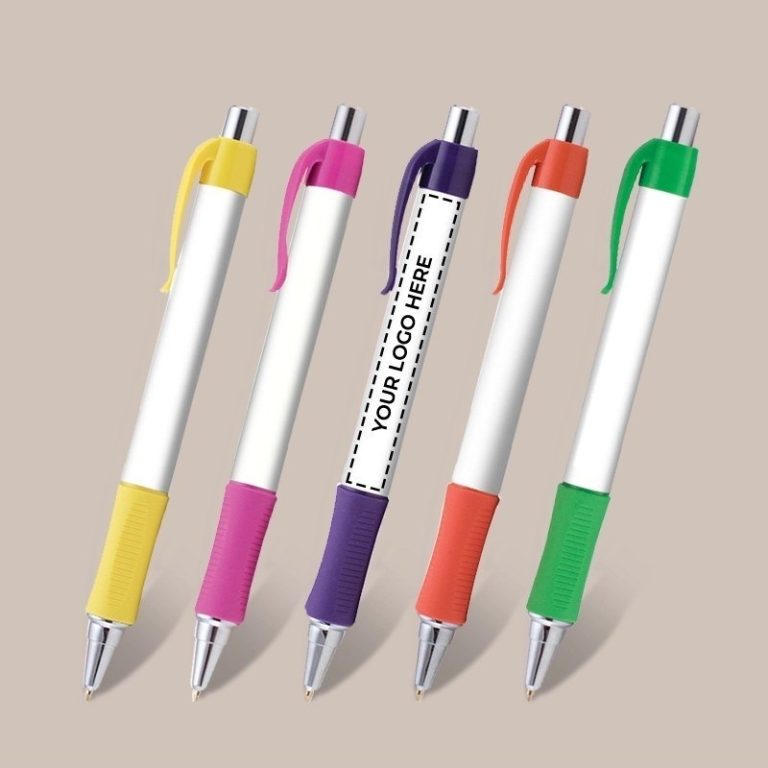 Printed Grip Plastic Pen