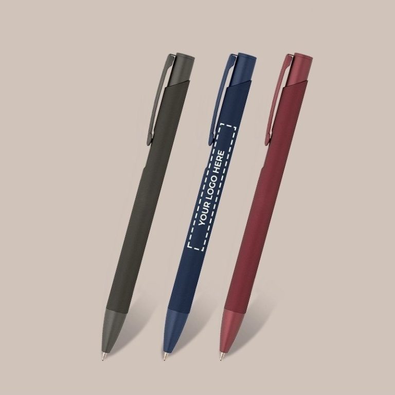 Printed Soft Touch Monochrome Pen