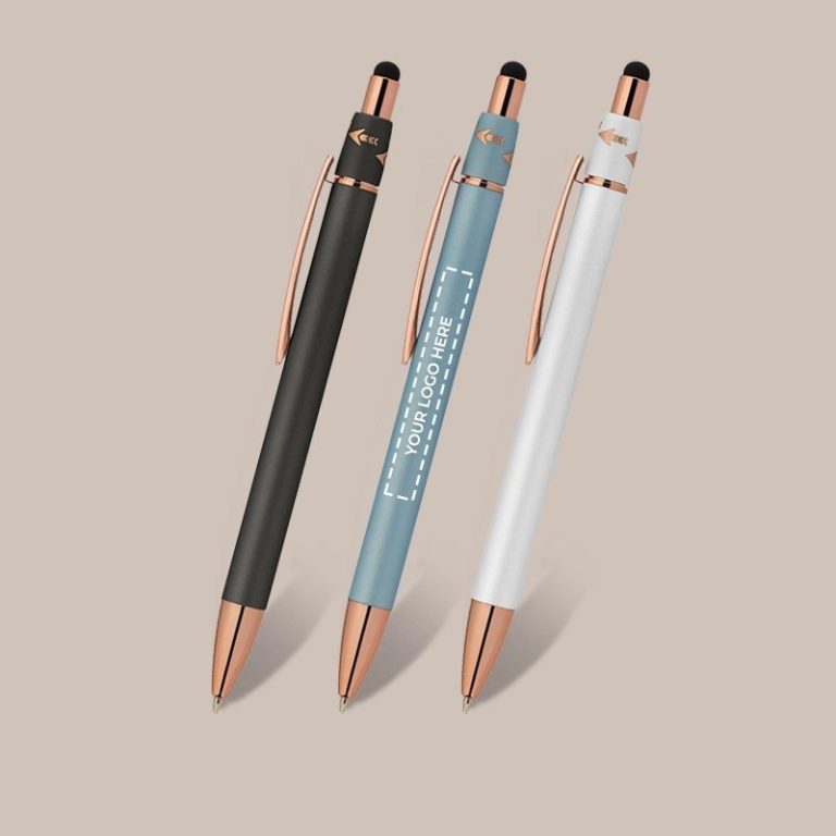 Printed Spinner Metal Stylus Pen